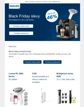 Dnešek je ten pravý den. Black Friday je tady.