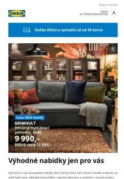 Ušetřete s listopadovými nabídkami IKEA Family!
