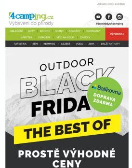 ➡ To nejlepší z BLACK FRIDAY + doprava ZDARMA