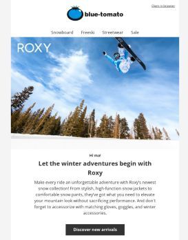 Hit the slopes in style with Roxy