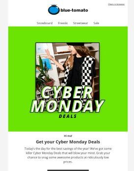 Cyber Monday Madness