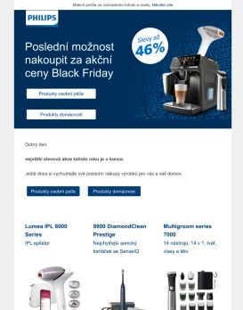 Poslední den Black Friday