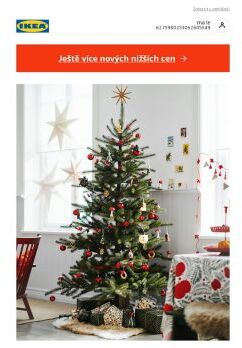 Vánoční stromky už dorazily do IKEA!
