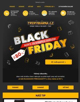 Pááátek a 🖤 BLACK FRIDAY 🖤