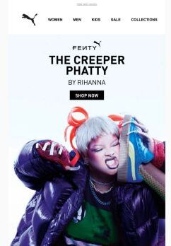 Rihanna’s FENTY x PUMA Creeper Phatty, Now Available