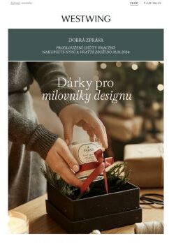 Dárky pro milovníky designu