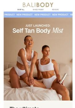 JUST LAUNCHED: Self Tan Body Mist ✨