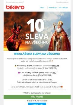 🎅 Mikulášská Sleva: 10 % sleva na všechno!🎄