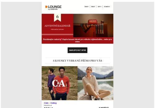 C&A, Diesel, Lacoste  💎 Adventní kalendář: exkluzivní doplňky