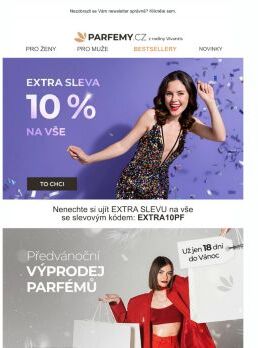 ❗ EXTRA sleva 10 % na VŠE »