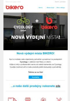 🏪Nová výdejní místa BIKERO!😮