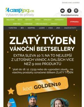 ➡ ZLATÝ TÝDEN - vánoční bestsellery s extra slevou + DOPRAVA ZDARMA