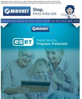 ESET vaše ochrana
 digitálního světa