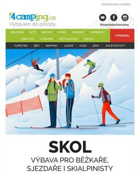 ➡ SKOL - výbava pro běžkaře, sjezdaře i skialpinisty