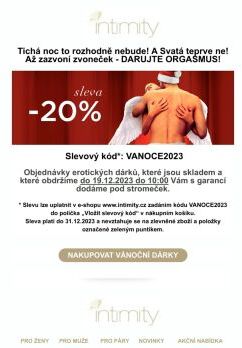 Garantujeme dodání do Vánoc, navíc se slevou 20%