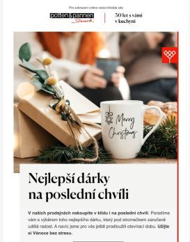 Vánoční dárky na poslední chvíli