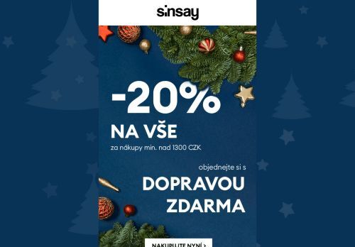 👉 -20%  na VŠE 😍