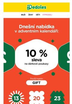 Nemáš dárky? Máme pro tebe řešení! 🎁