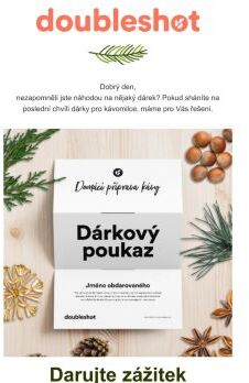 Kávový dárek na poslední chvíli.