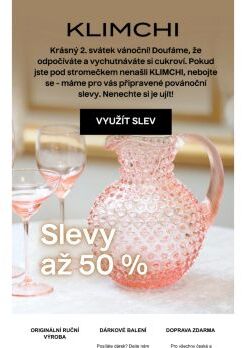 POVÁNOČNÍ SLEVY ZAČÍNAJÍ DNES 💛
