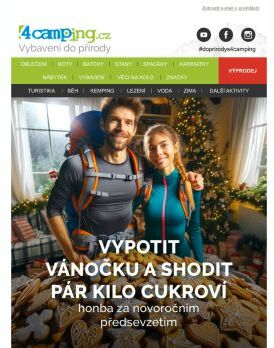 ➡ Vypotit vánočku a shodit pár kilo cukroví