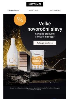 🎉Tisíce produktů v novoročních slevách!