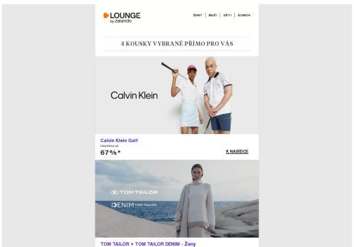 Calvin Klein Golf, TOM TAILOR a Etam ⎪ Tak. Mnoho. Možností 😍