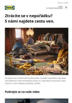 Nenechte si nepořádek přerůst přes hlavu.