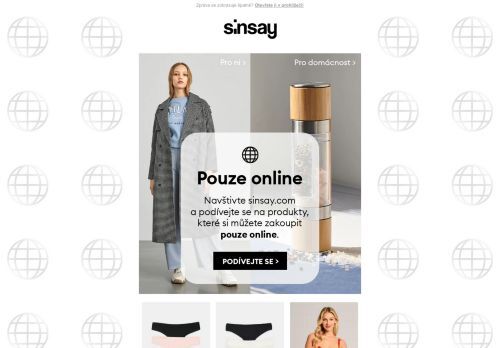 Produkty dostupné POUZE online 🛍️