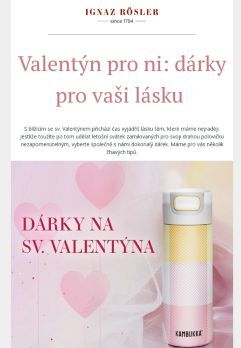 Valentýn pro ni: dárky pro vaši lásku