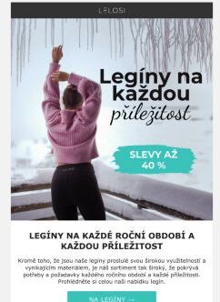 Legíny na každou příležitost 😍