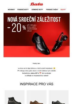 Dvojnásobná radost 🤩 | -20 % při nákupu dvou párů z nové kolekce ❣️