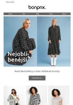 Naše Bestsellery a Vaše nejoblíbenější kousky