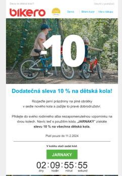 🧒🛒Všechna dětská kola s dodatečnou slevou 10 %!🚲