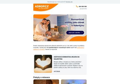 Chcete na Valentýna pořádnou romantiku?