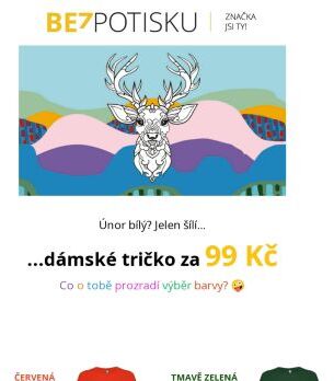 Trička v pestrých barvách za 99 Kč 🤩. Co o tobě prozradí výběr barvy? 🎨