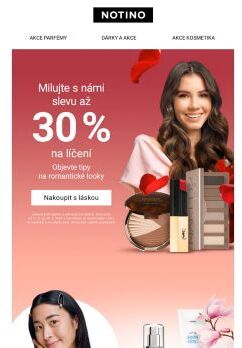 Až −30 % na make-up i s tipy na líčení