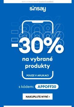 [ -30% ] na vybrané produkty ❗