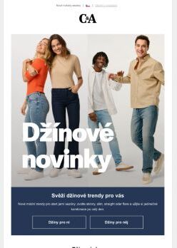 Dokonalý střih džínů pro vás!
