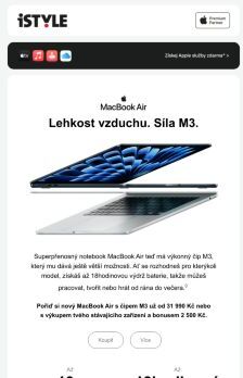 Nový MacBook Air si ode dneška můžeš koupit