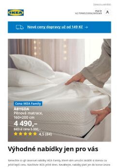 Ušetřete s únorovými nabídkami IKEA Family!