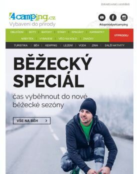 ➡ Běžecký speciál - předsezónní výprodej