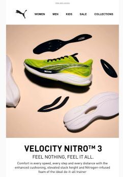 RUN PUMA: The NITRO™ Line, Accessories & More