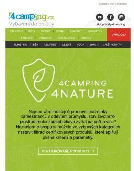 ➡ #4camping4nature - oslavme světový den recyklace