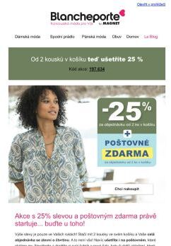 Vážený zákazníku, snížíme Vám cenu o čtvrtinu!