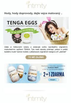 Veselé a vzrušující Velikonoce s originálními vajíčky Tenga Eggs