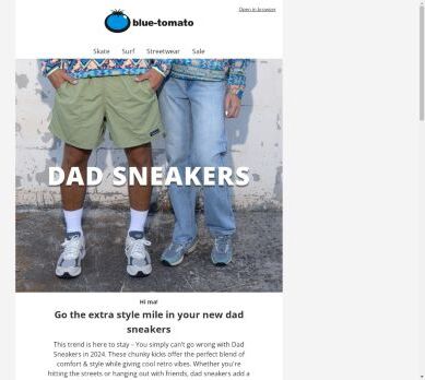 Trend alert: Dad sneakers