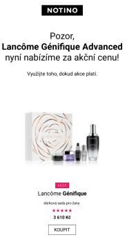 Právě v akci: Lancôme Génifique Advanced jen za 3610 Kč!