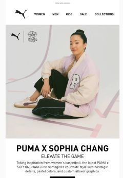 PUMA x Sophia Chang Is Back After 10 Years