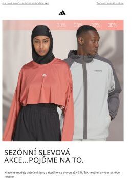 Až 40% slevy 👋